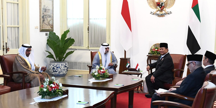 Presiden Prabowo Terima Utusan Khusus UEA dan Mesir