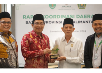 Rakor Baznas Kaltim, Waryono Pamer Praktik Baik Program Kampung Zakat