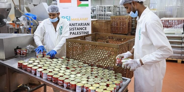 Ribuan Kaleng Daging BSI dan Secercah Harapan Palestina