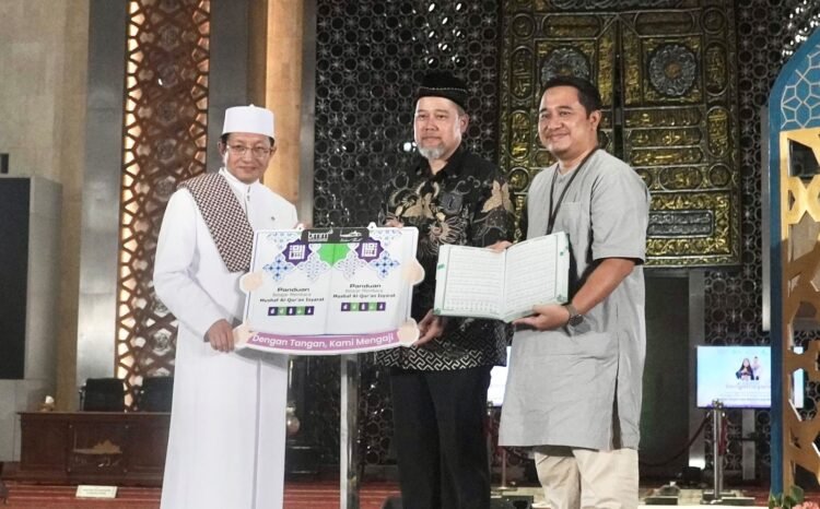 BMM dan Masjid Istiqlal Luncurkan Program Wakaf Al-Qur’an Isyarat