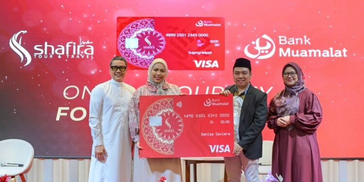 Perkuat Ekosistem Haji Khusus, Bank Muamalat dan Shafira Luncurkan Shafira Privilege Card