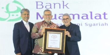 Prestisius, Direktur Utama Bank Muamalat Raih  Penghargaan Best CEO 2025
