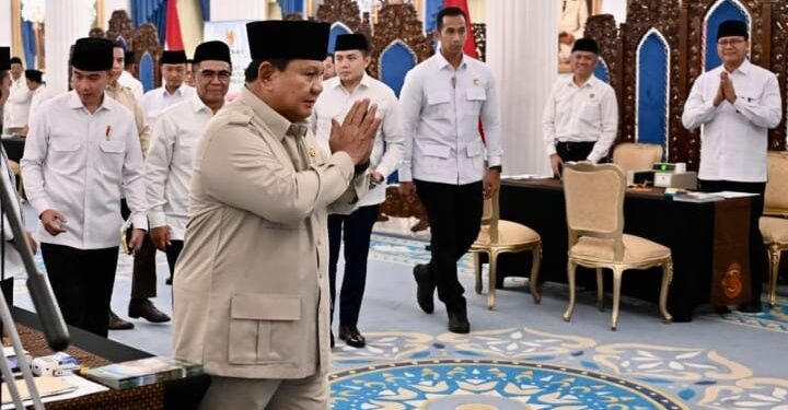 Presiden, Wapres, dan KMP Berzakat melalui Baznas di Istana, Terkumpul Rp3,8 M