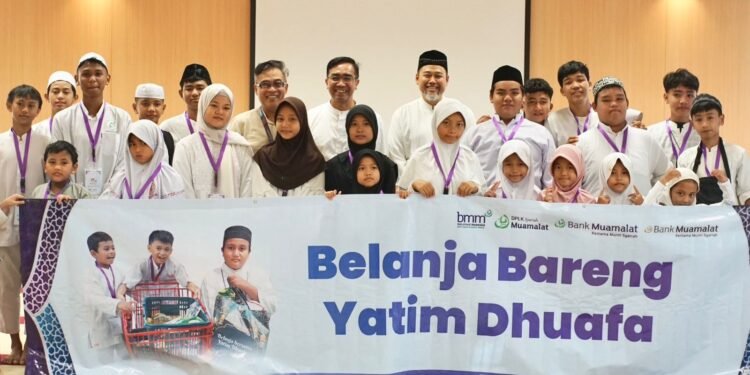 Belanja Bareng Yatim Duafa ala Bank Muamalat dan BMM
