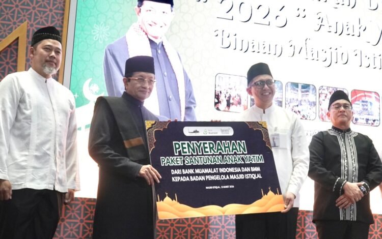 Bank Muamalat, BMM dan Masjid Istiqlal Santuni 2.026 Anak Yatim