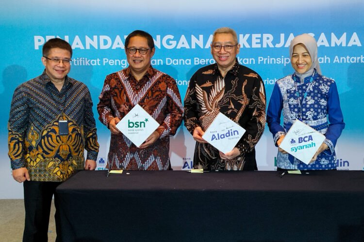 BCA Syariah dan Bank Aladin Syariah Perkuat Transaksi Antarbank Lewat SiPA