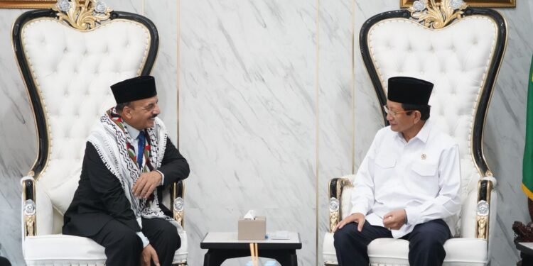 Menag Sambut Dubes Palestina, Perkuat Hubungan Persaudaraan