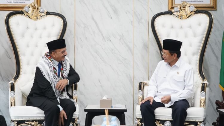 Menag Sambut Dubes Palestina, Perkuat Hubungan Persaudaraan