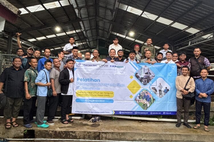 BCA Syariah Gelar Pelatihan Penyembelihan Kurban Ramah Lingkungan