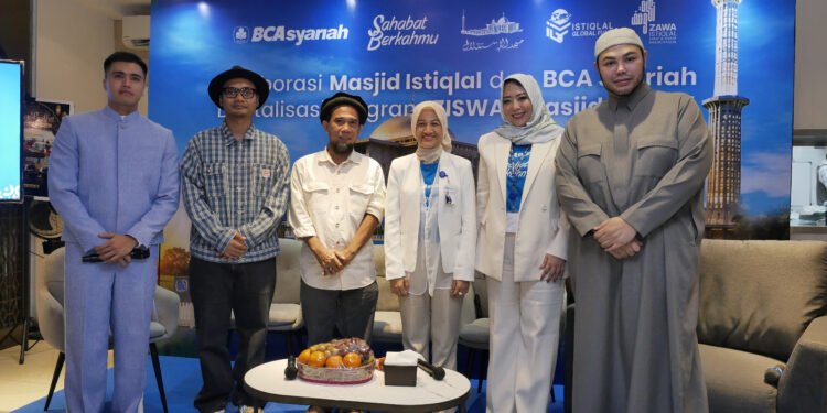 BCA Syariah dan Masjid Istiqlal Digitalisasi ZISWAF lewat Aplikasi BSya