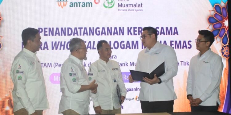 Bank Muamalat Gandeng ANTAM Perluas Distribusi Emas Syariah, Perkuat Ekosistem Emas Nasional