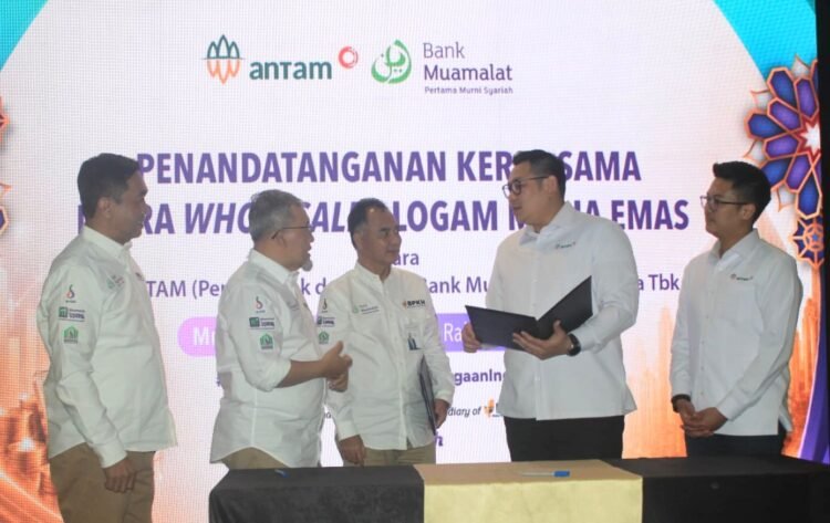 Bank Muamalat Gandeng ANTAM Perluas Distribusi Emas Syariah, Perkuat Ekosistem Emas Nasional