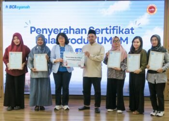 BCA Syariah Serahkan Sertifikat Halal kepada 49 UMKM Jabodetabek