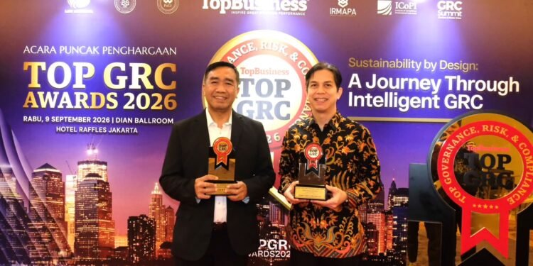 Bank Muamalat Raih Dua Penghargaan TOP GRC Awards 2026